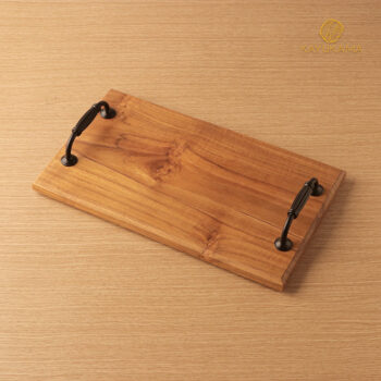 RENATA WOODEN TRAY SIDE VIEW KAYUKAMA