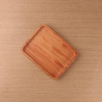 Rigi Plate Kayu Mahoni Kayukama Front View