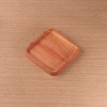 Rita Plate Kayu Mahoni Kayukama Side View