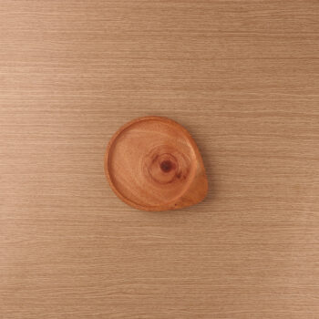 Small Plate Kayu Mahoni Kayukama Front View