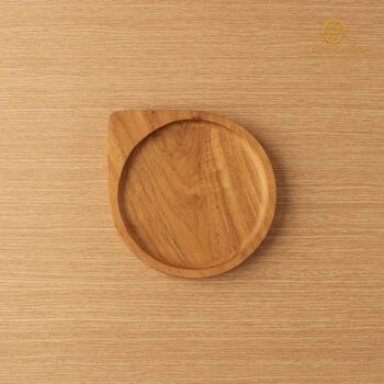 TIRA WOODEN PLATE FRONT VIEW KAYUKAMA